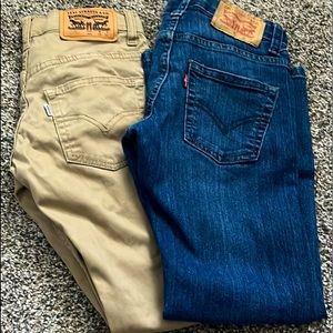 Boys Levi pants size 8